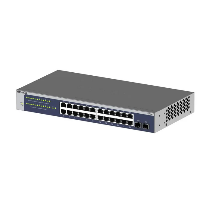 NETGEAR GS724T 24 портов Gigabit Smart Switch 2x комбиниран