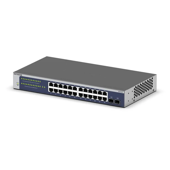NETGEAR GS724T 24 портов Gigabit Smart Switch 2x комбиниран