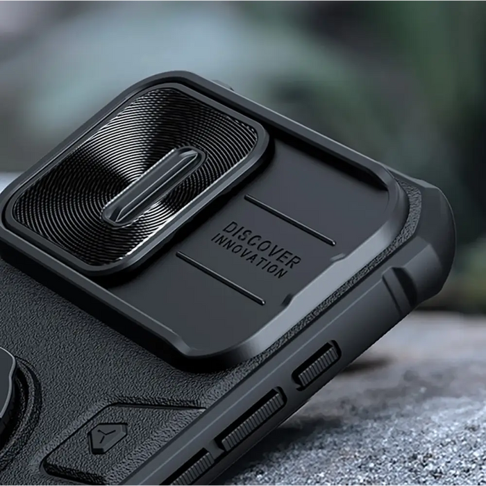 Nillkin CamShield Armor Case за iPhone 15 Pro Max - черен