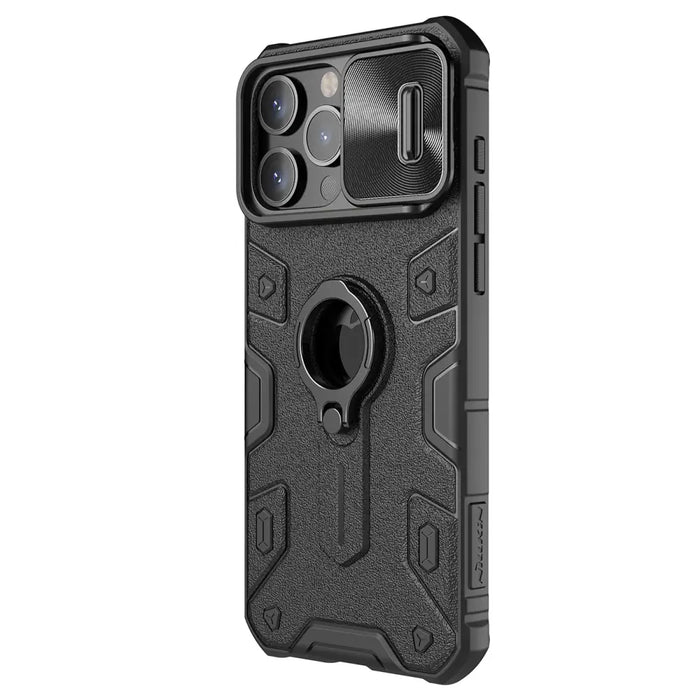Nillkin CamShield Armor Case за iPhone 15 Pro Max - черен