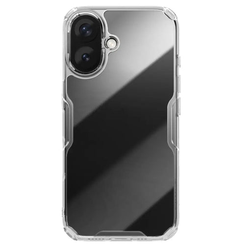 Nillkin Nature Pro Case за iPhone 16 - прозрачен и бял