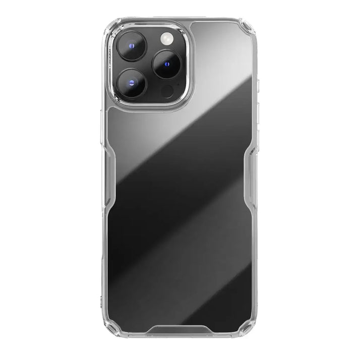 Nillkin Nature Pro Case за iPhone 16 Pro - прозрачен и бял