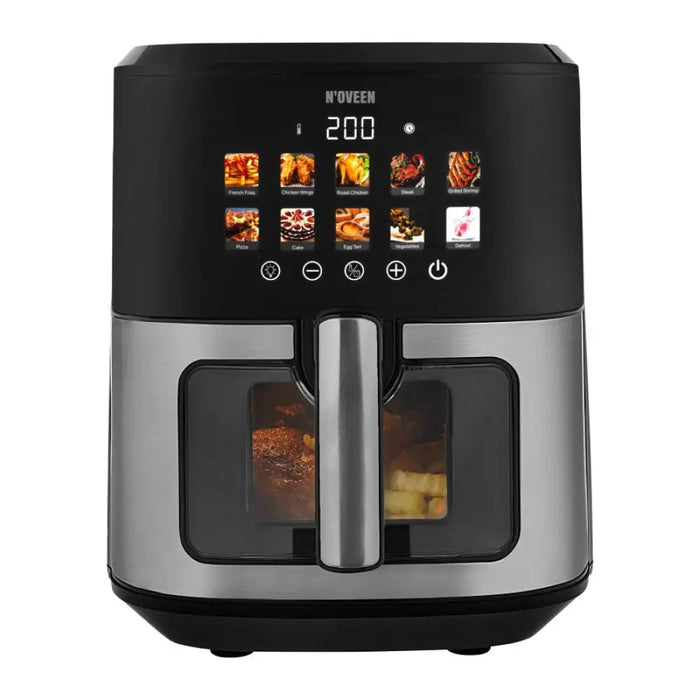N’oveen AF770 X-LINE Фритюрник без мазнина Черен Сребрист