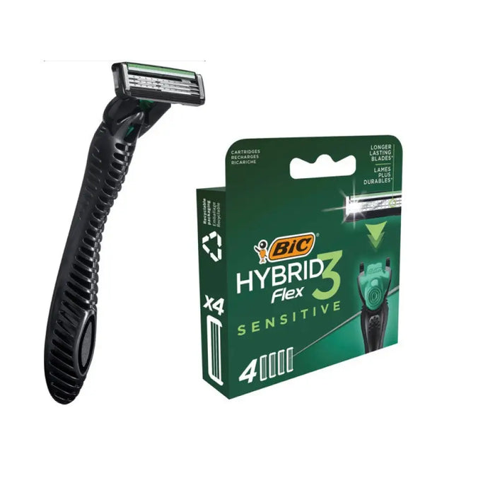 НОЖЧЕТА FLEX 3 HYBRID SENSITIVE БЛ4 BIC