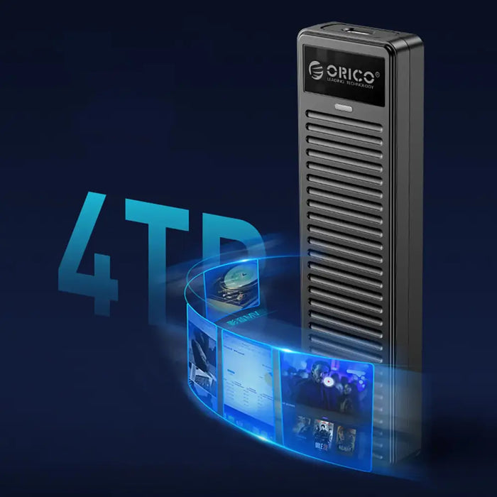 Orico DDM2-C3 M.2 NVME USB-C 3.2 10Gb/s дисково устройство