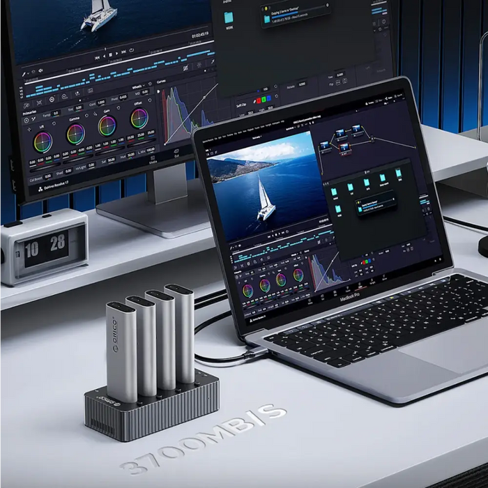 Orico IT48N-C 4-дискова докинг станция с M.2 NVME функция