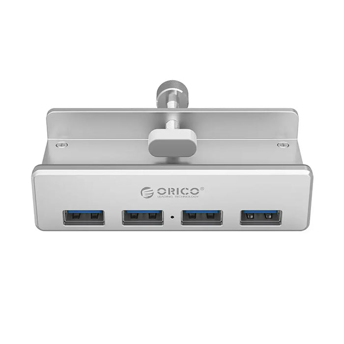 Orico MH4PU хъб монтиран на скоба 4x USB-A 3.0 - сребрист