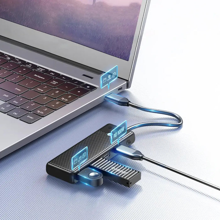 Orico PAPW4A-C3 USB-A Hub Докинг станция 4x USB-A 3.0