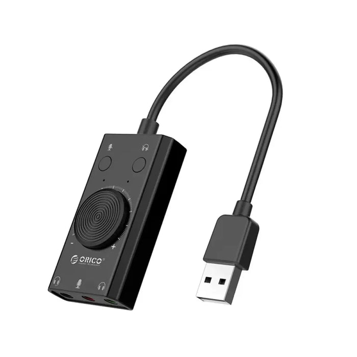 Orico SC2 външна многофункционална звукова карта с USB-A