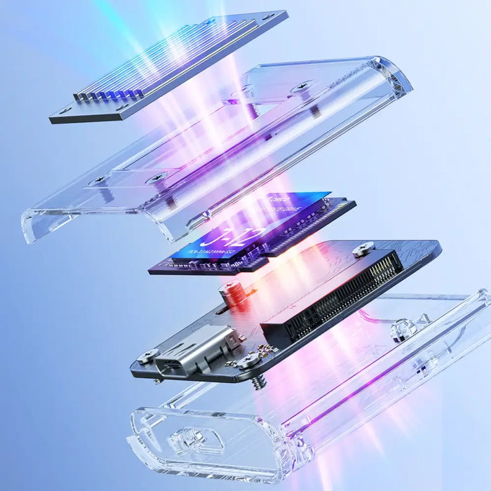 Orico TC20-M2-10G M.2 NVME USB-C 3.2 Disk Caddy - Прозрачен