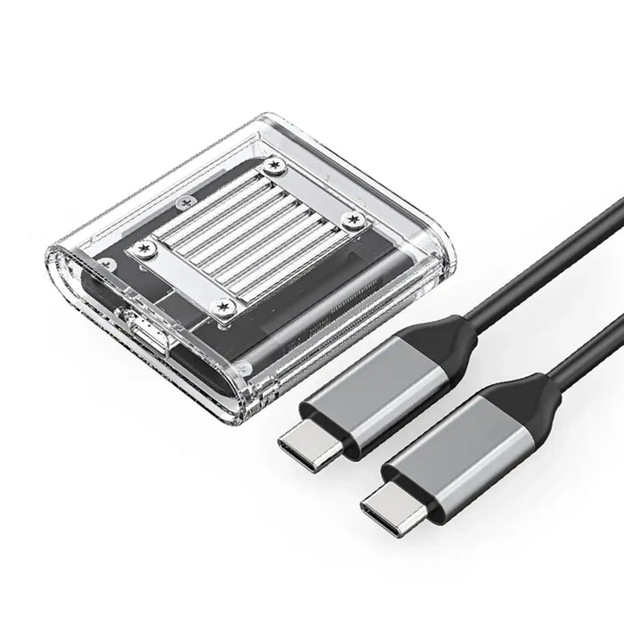 Orico TC20-M2-10G M.2 NVME USB-C 3.2 Disk Caddy - Прозрачен