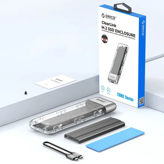Orico TXM2-C3 M.2 NVME USB-C 3.2 10Gb/s дисково устройство