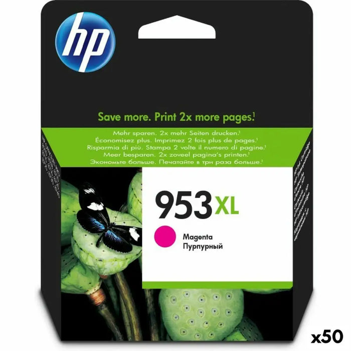 Оригиална касета за мастило HP 953XL Пурпурен цвят (50 броя)
