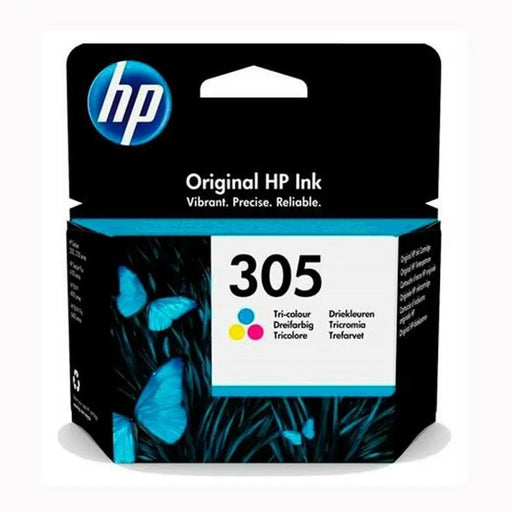 Оригиална касета за мастило HP Nº 305 Трицветен (60 броя)
