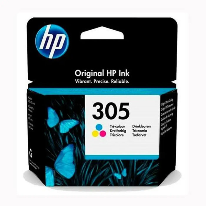 Оригиална касета за мастило HP Nº 305 Трицветен (60 броя)