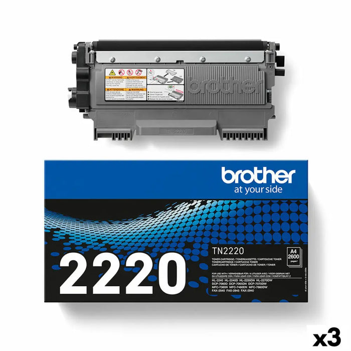 Oригинален тонер Brother HL2240D/2250DN/2270DW Черен (3