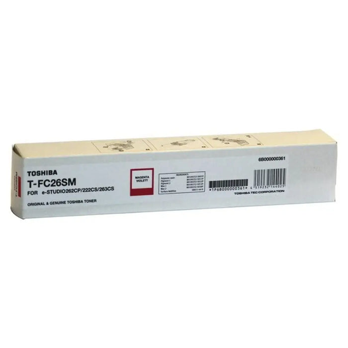 Oригинален тонер Toshiba T FC26SM Пурпурен цвят