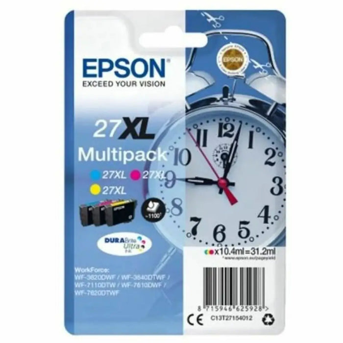 Оригиална касета за мастило Epson 27XL Пурпурен цвят Жълт