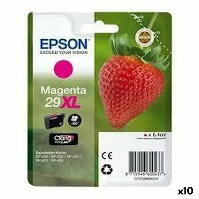 Оригиална касета за мастило Epson 29 XL Пурпурен цвят (10