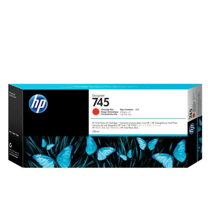 Оригиална касета за мастило HP F9K06A Червен