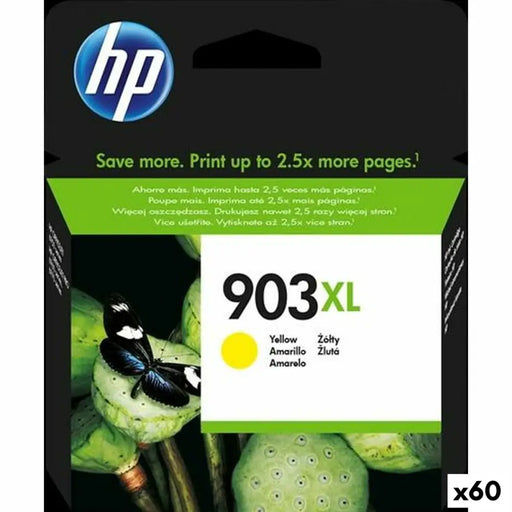 Оригиална касета за мастило HP Nº 903XL Жълт (60 броя)