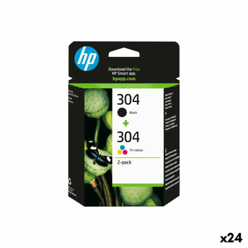 Оригиална касета за мастило HP Nº304 Жълт (24 броя)