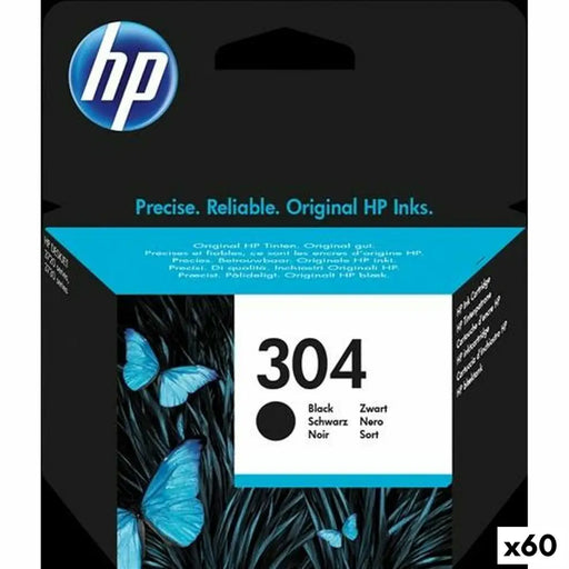 Оригиална касета за мастило HP DESKJET 3720 - Nº304 Черен