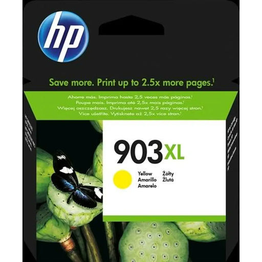 Оригиална касета за мастило HP Nº 903XL Жълт (60 броя)