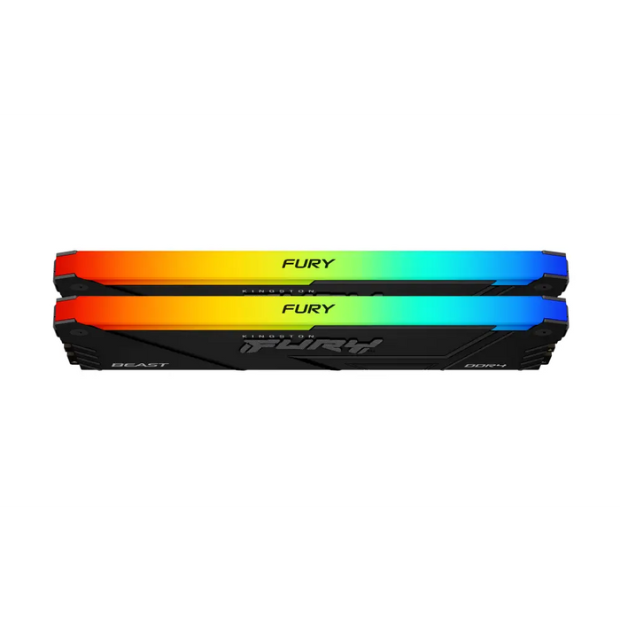 Памет Kingston FURY Beast Black RGB 32GB(2x16GB) DDR4