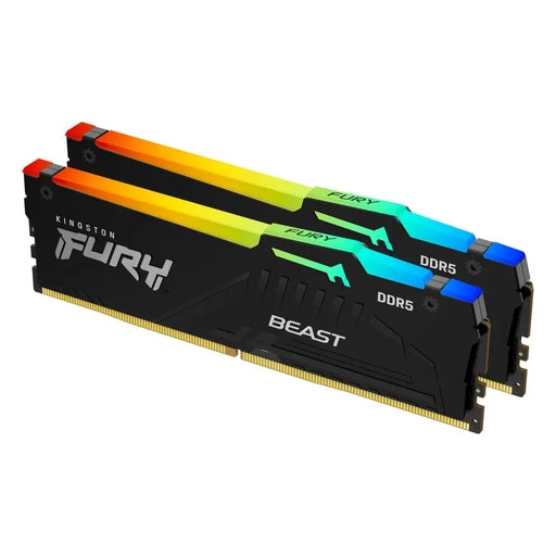Памет Kingston FURY Beast RGB 32GB (2x16GB) DDR5