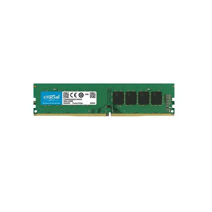 Памет Crucial single rank 4GB DDR4 PC4-19200 2400Mhz