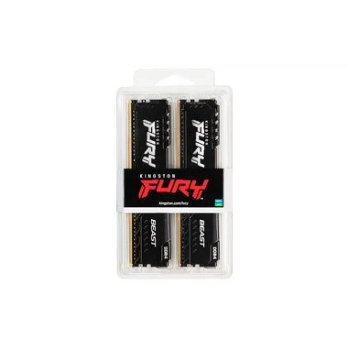 Памет Kingston FURY Beast Black 32GB(2x16GB) DDR4 3600MHz
