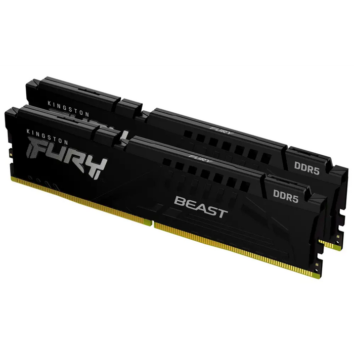 Памет Kingston FURY Beast Black 64GB(2x32GB) DDR5 6000MHz