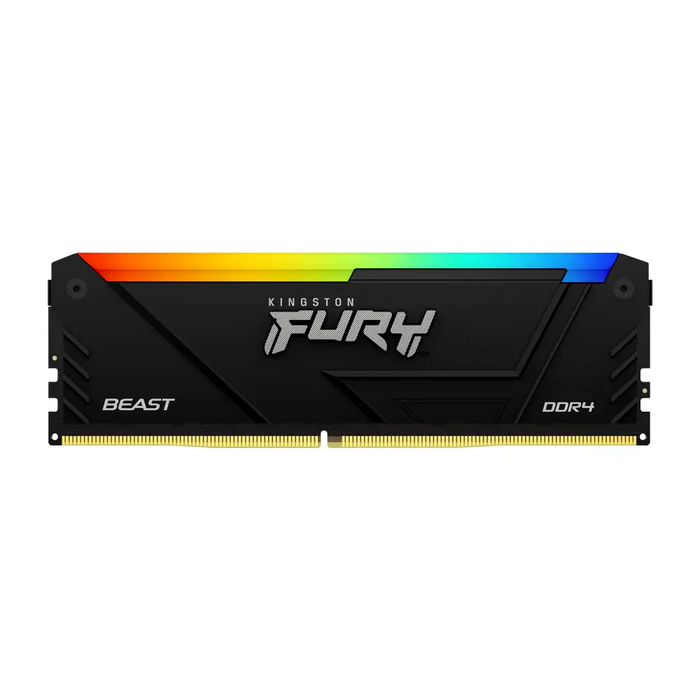 Памет Kingston FURY Beast Black RGB 16GB(2x8GB) DDR4