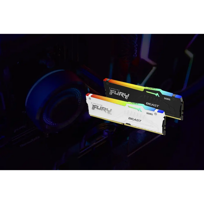 Памет Kingston FURY Beast Black RGB 64GB(2x32GB) DDR5