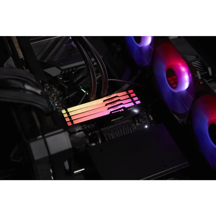 Памет Kingston FURY Beast Black RGB 64GB(2x32GB) DDR5
