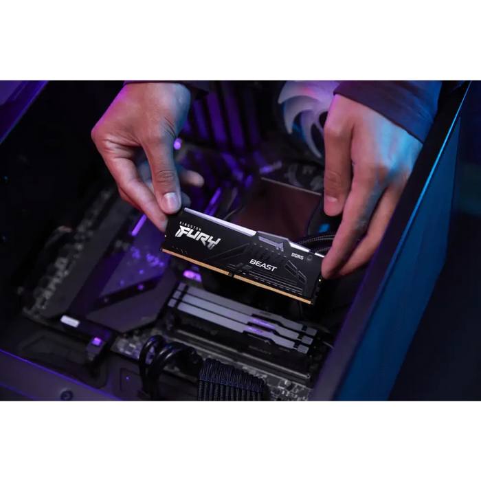 Памет Kingston FURY Beast Black RGB 64GB(2x32GB) DDR5