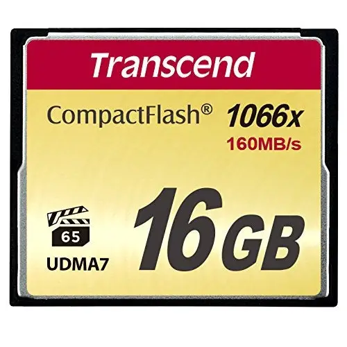 Памет Transcend 16GB CF Card (1066x)