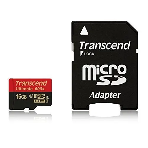 Памет Transcend 16GB micro SDHC UHS - I Ultimate (with