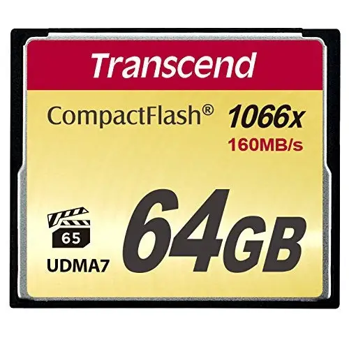 Памет Transcend 64GB CF Card (1066x)