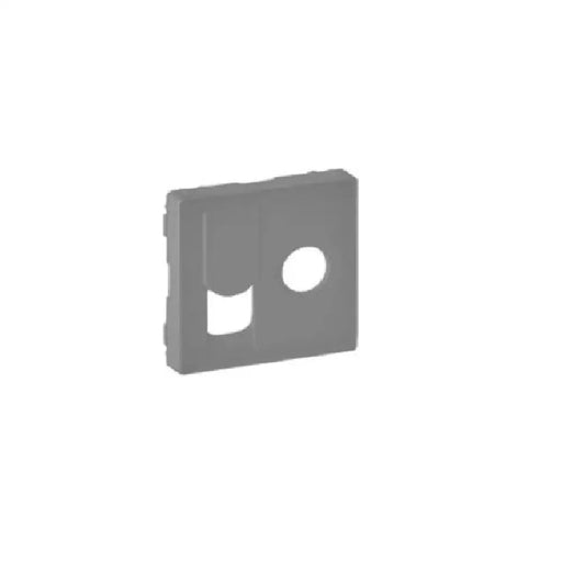 ПАНЕЛ ЗА TV + RJ45 VALENA LIFE LEGRAND - АЛУМИНИЙ