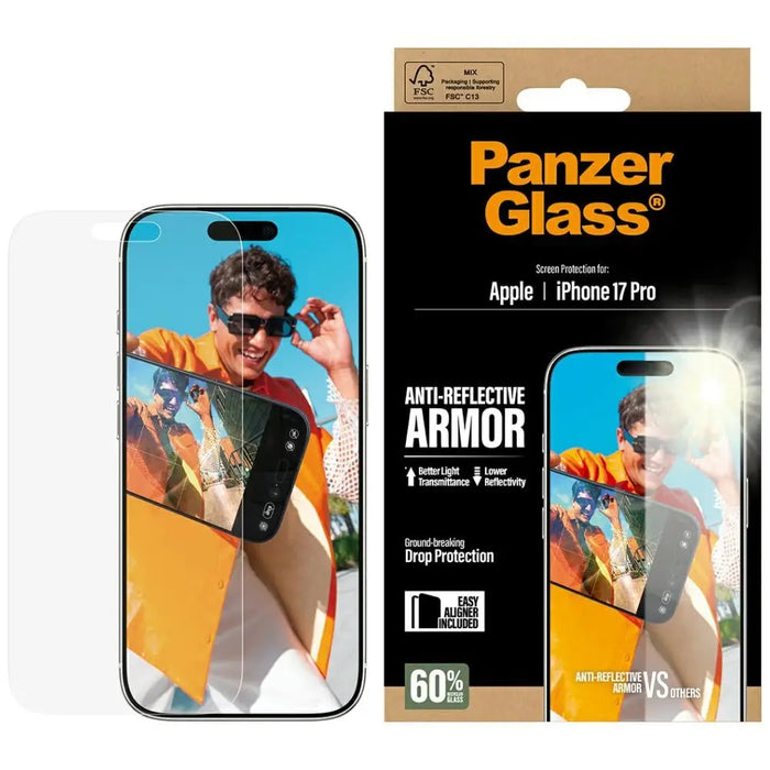 PanzerGlass Armor антирефлексно закалено стъкло EasyAligner