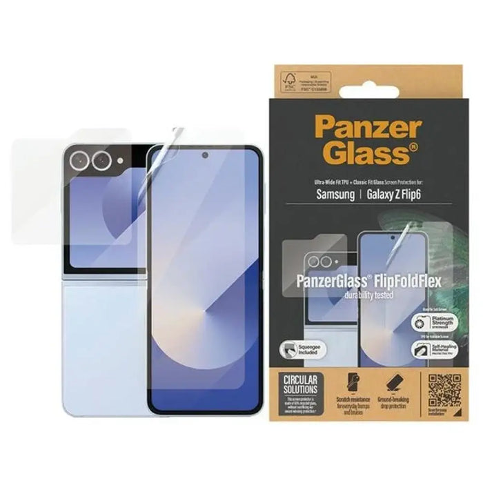 PanzerGlass Bundle 2в1 фолио + закалено стъкло за Samsung
