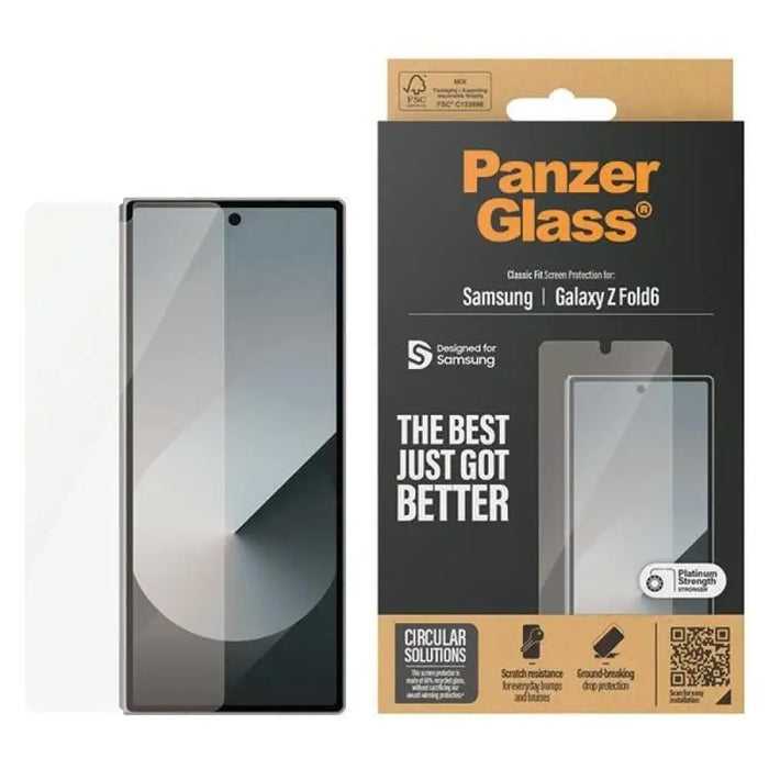 PanzerGlass Classic Fit стъкло на Samsung Galaxy Z Fold 6