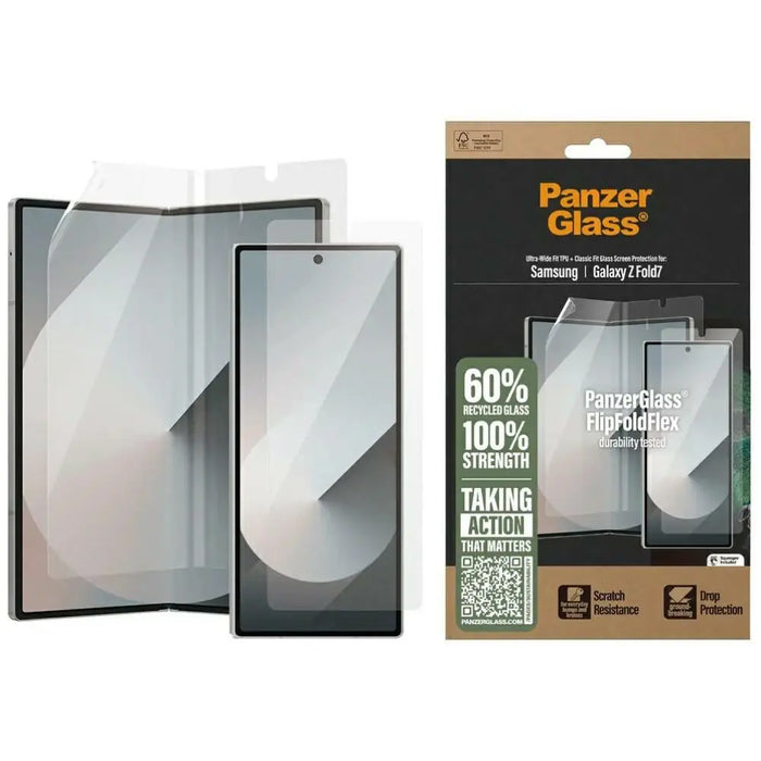 PanzerGlass FlipFoldFlex Защитен комплект 2 в 1 Classic Fit