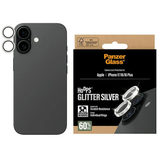 PanzerGlass Hoops Glitter Tempered Glass Screen Protector