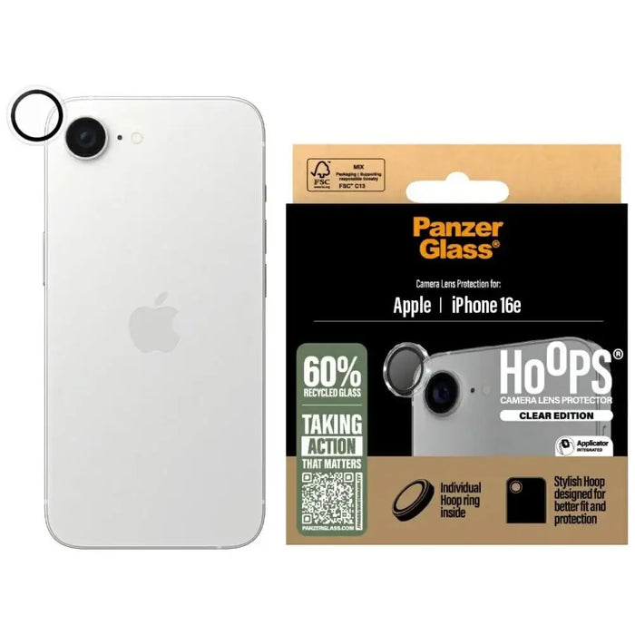 PanzerGlass Hoops протектор за обектив за iPhone 16e