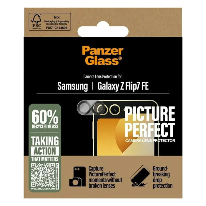 PanzerGlass PicturePerfect Tempered Glass Lens за Samsung