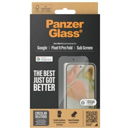 PanzerGlass Screen Protector Ultra-Wide Fit Tempered Glass