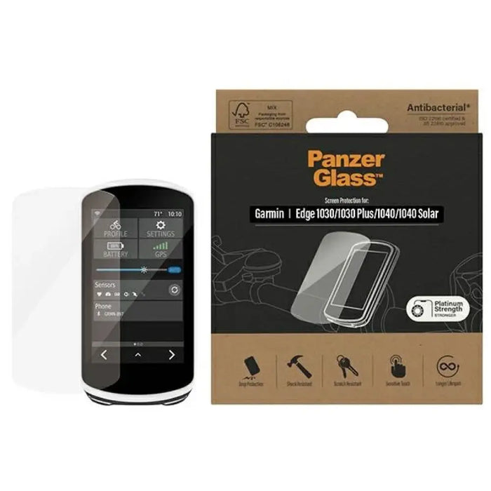 PanzerGlass Ultra-Wide Fit Antibacterial Tempered Glass